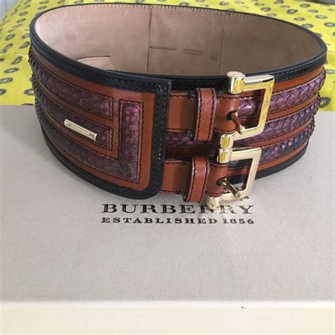 burberry python belt|burberry belts for men.